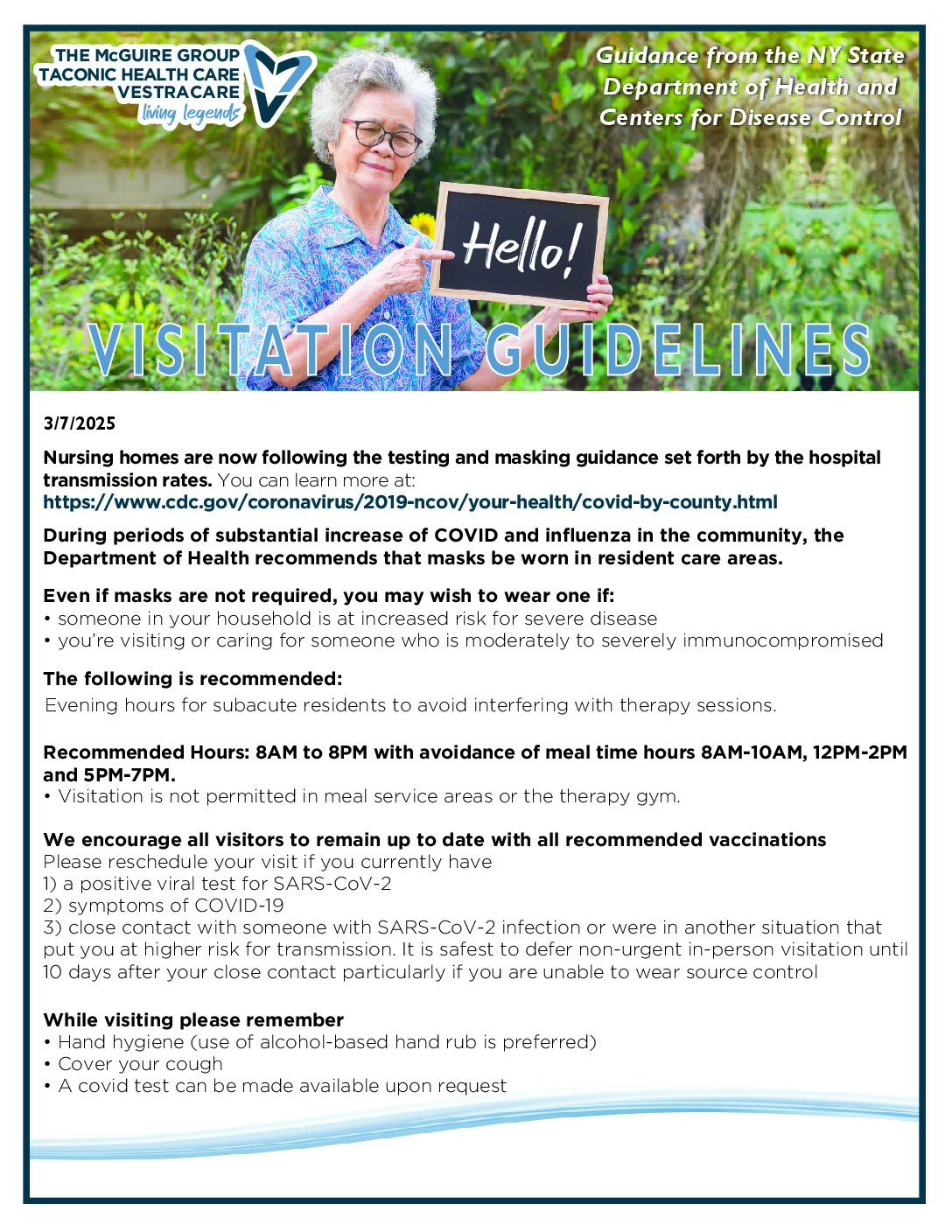 LL covid visitation guidelines skilled facilities 4 21 26